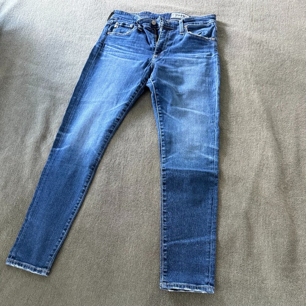 AG (Adriano Goldschmied) High Rise Skinny Ankle Jeans